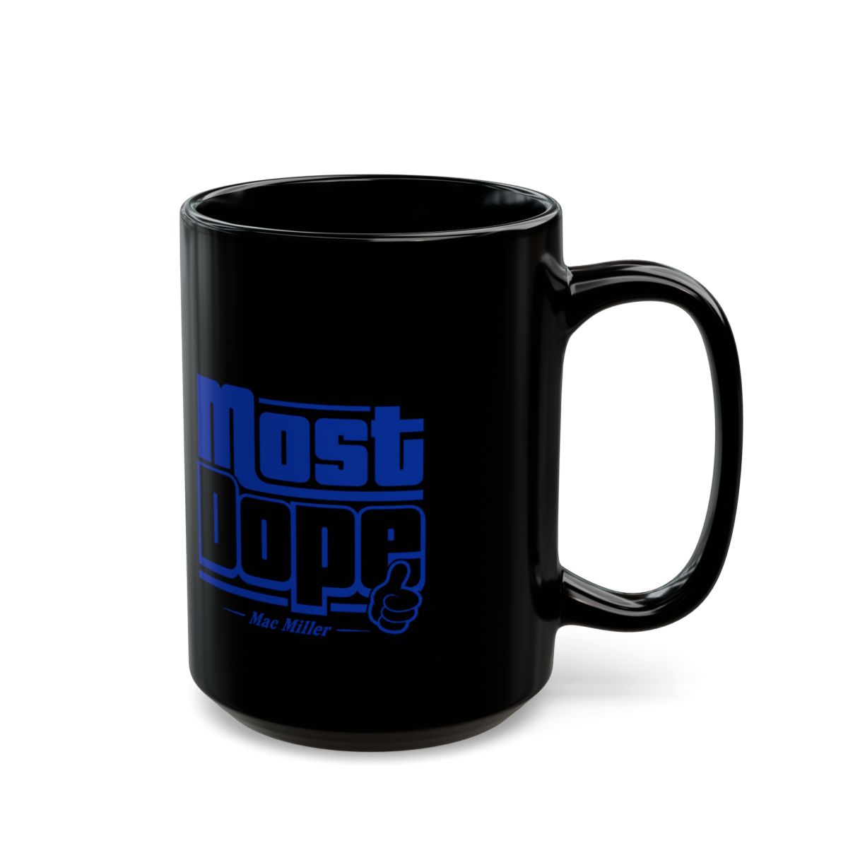 Mac Miller "Most Dope" Black Mug - alternate angle 5, merchandise