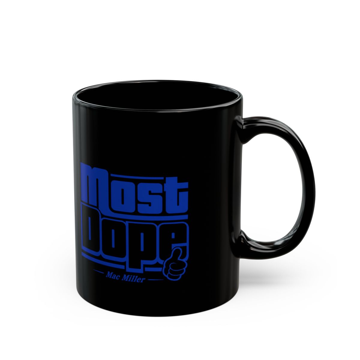 Mac Miller "Most Dope" Black Mug