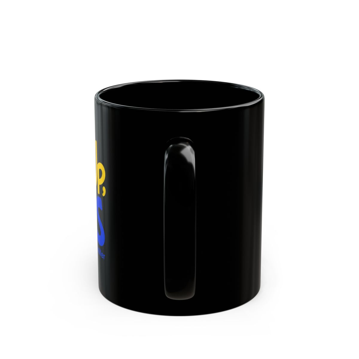 Mac Miller "Thumbs Up, K.I.D.S" Black Mug - alternate angle 4, merchandise