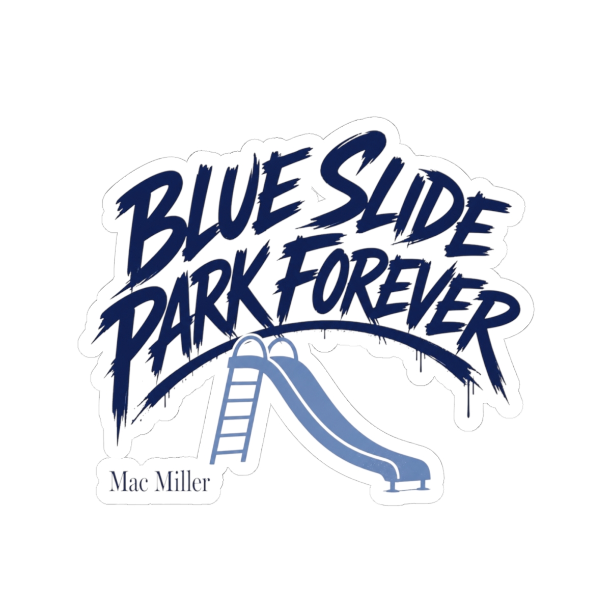 Mac Miller "Blue Slide Park Forever" Sticker