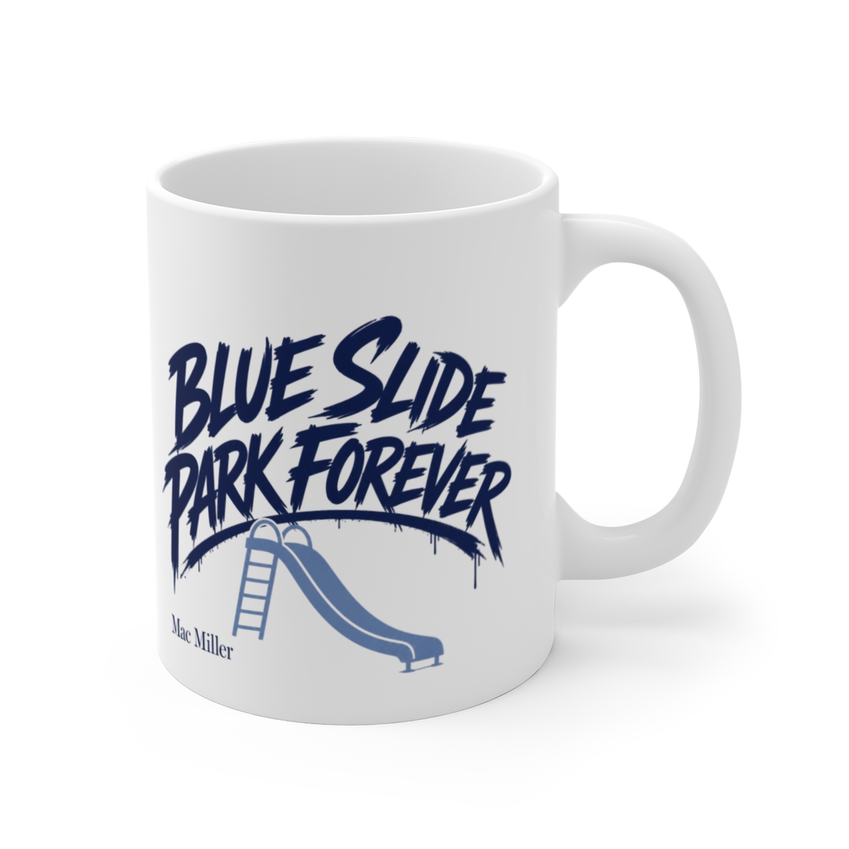 Mac Miller "Blue Slide Park Forever" White Mug