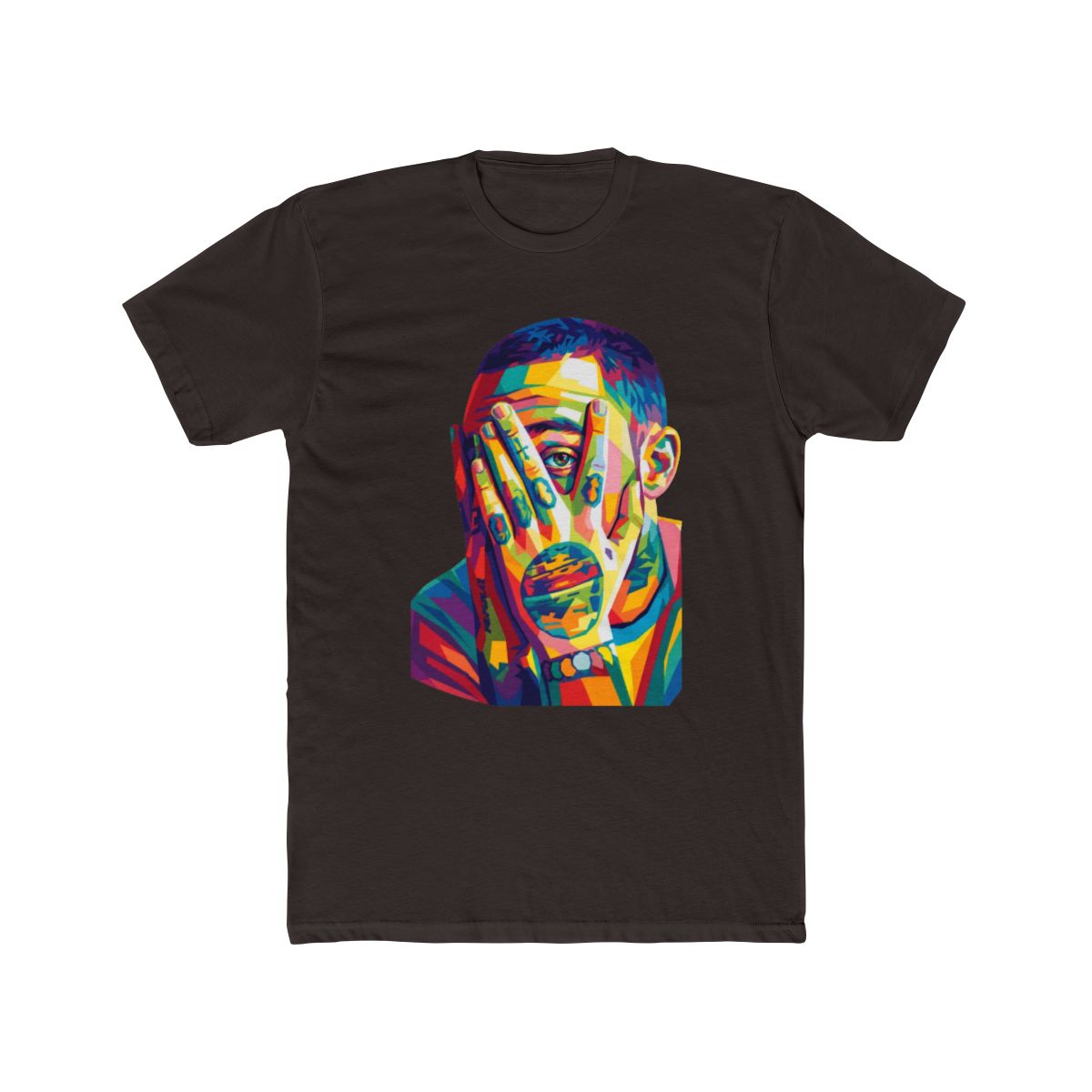 Mac Miller Wpap Pop Art T Shirt - alternate angle 3, merchandise