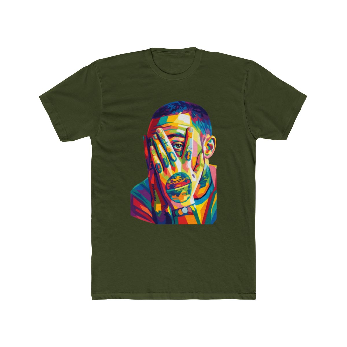 Mac Miller Wpap Pop Art T Shirt - alternate angle 5, merchandise