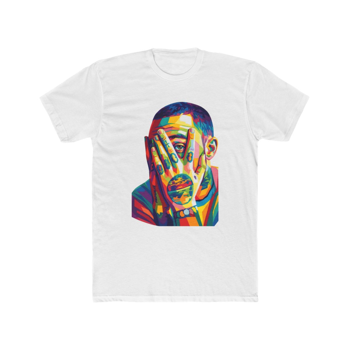 Mac Miller Wpap Pop Art T Shirt - alternate angle 2, merchandise