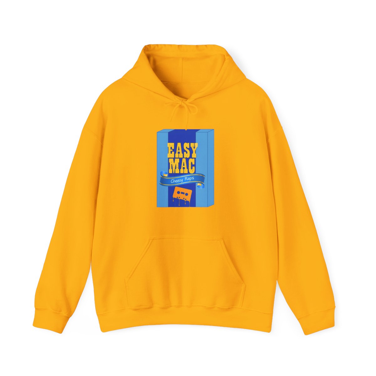 Easy Mac with the Cheesy Raps Full Logo Hoodie | Mac Miller - alternate angle 2, merchandise