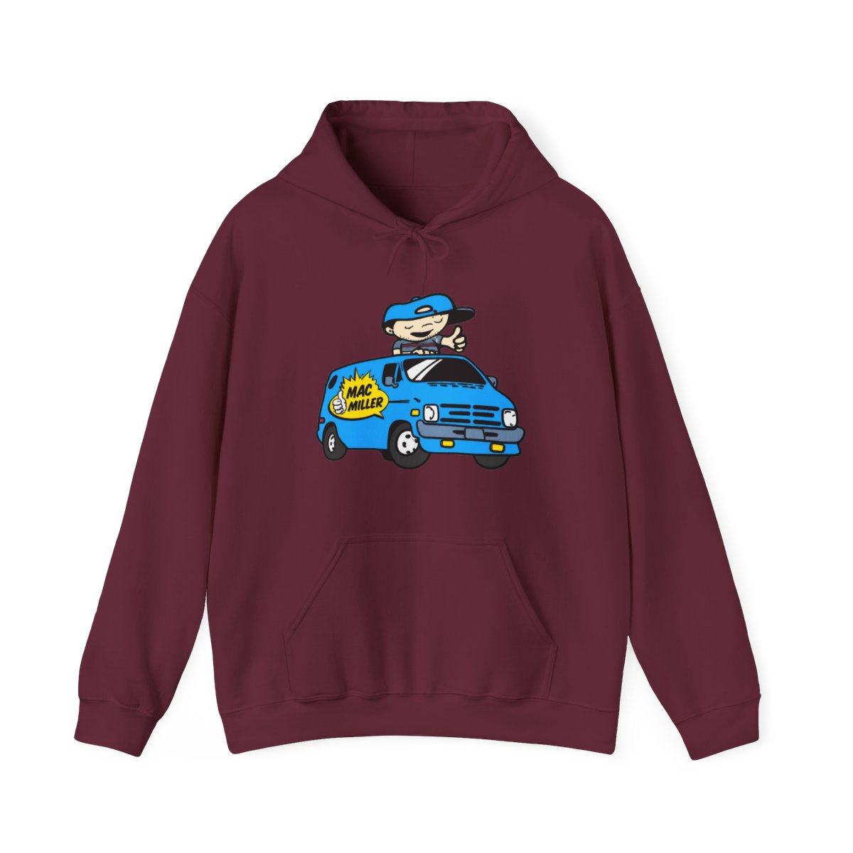 Mac Miller - Under The Influence Of Music Hoodie - alternate angle 5, merchandise