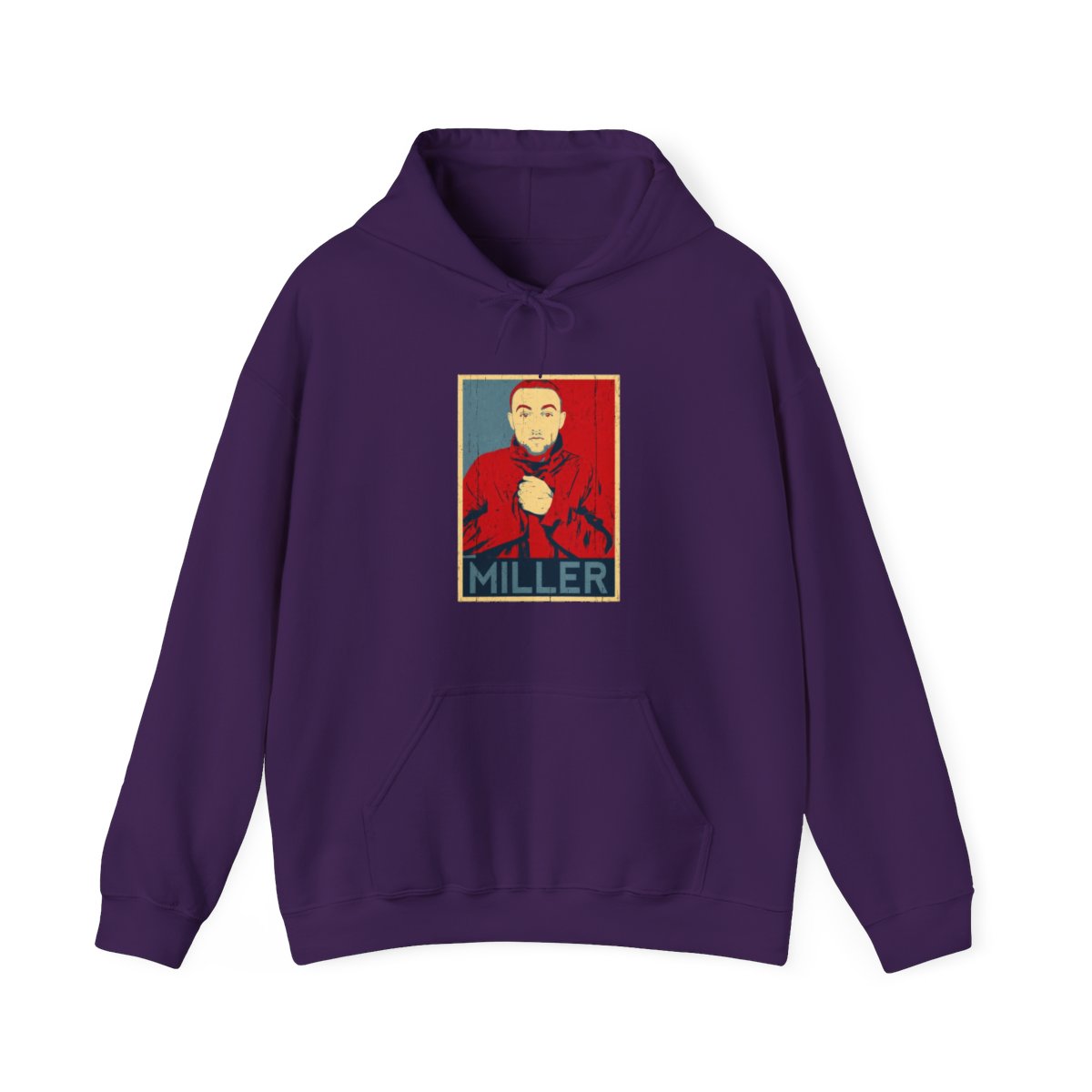 Miller - Retro Hope Style Hoodie | Mac Miller - alternate angle 2, merchandise