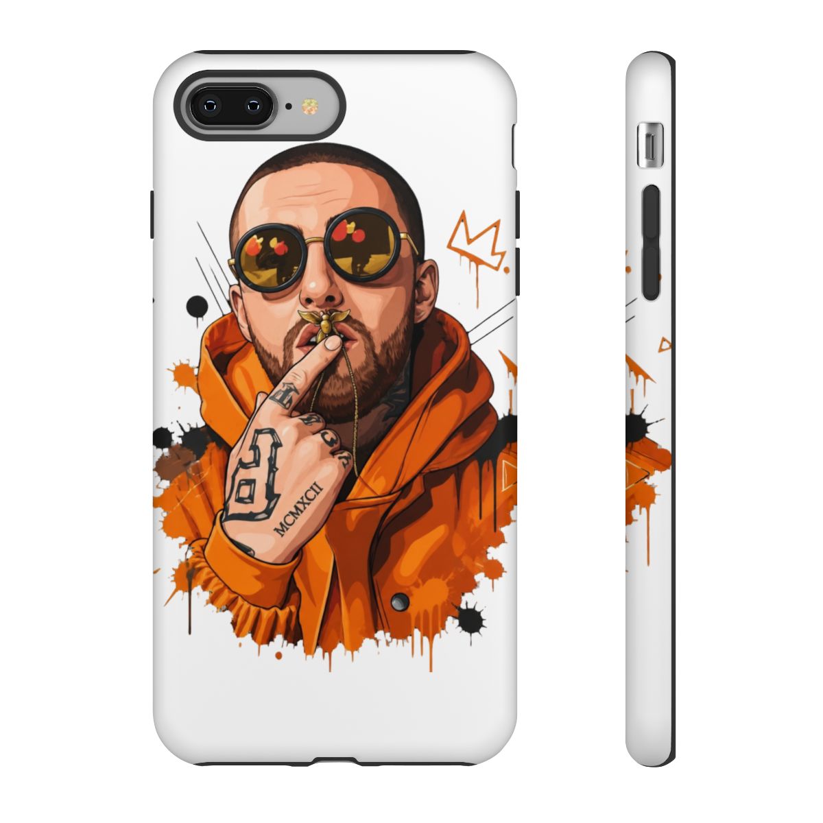mac miller vector illustration Phone Case