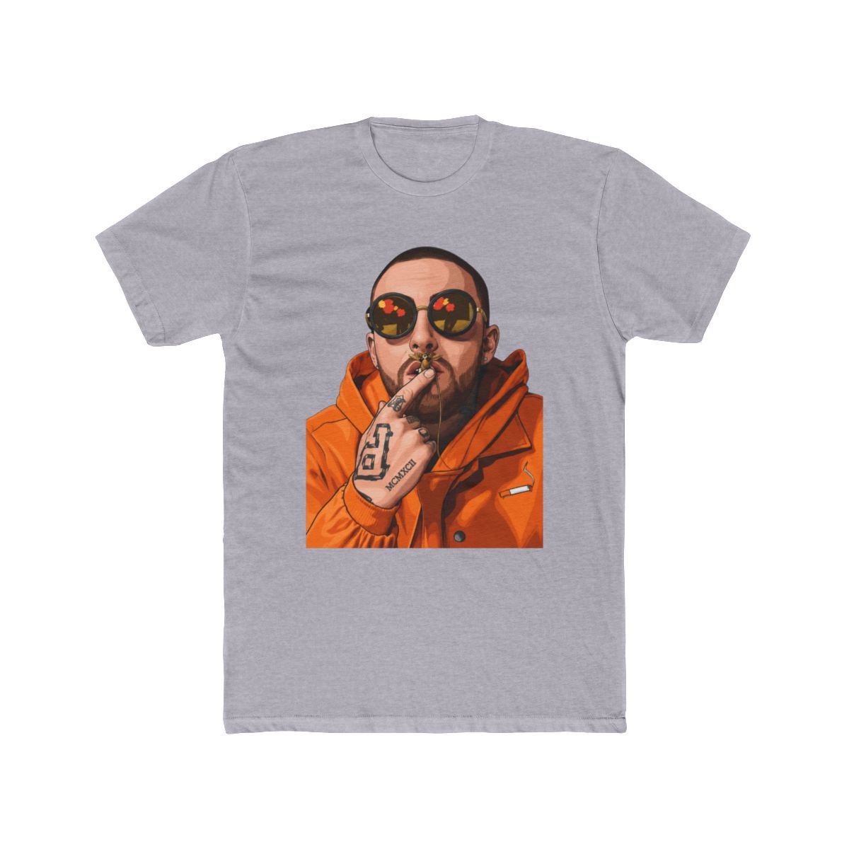 mac miller vector illustration T Shirt - alternate angle 2, merchandise