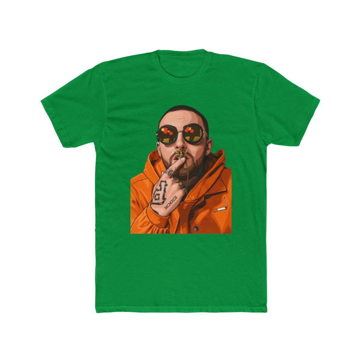 mac miller vector illustration T Shirt - alternate angle 4, merchandise