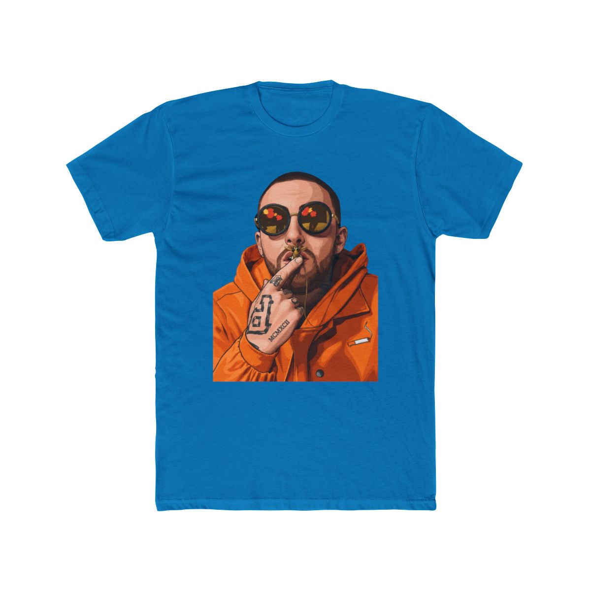 mac miller vector illustration T Shirt - alternate angle 5, merchandise