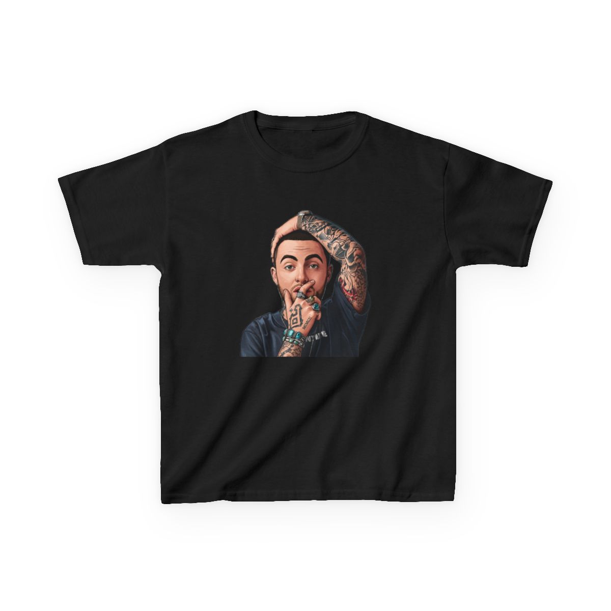mac miller vector illustration Kids T-Shirt