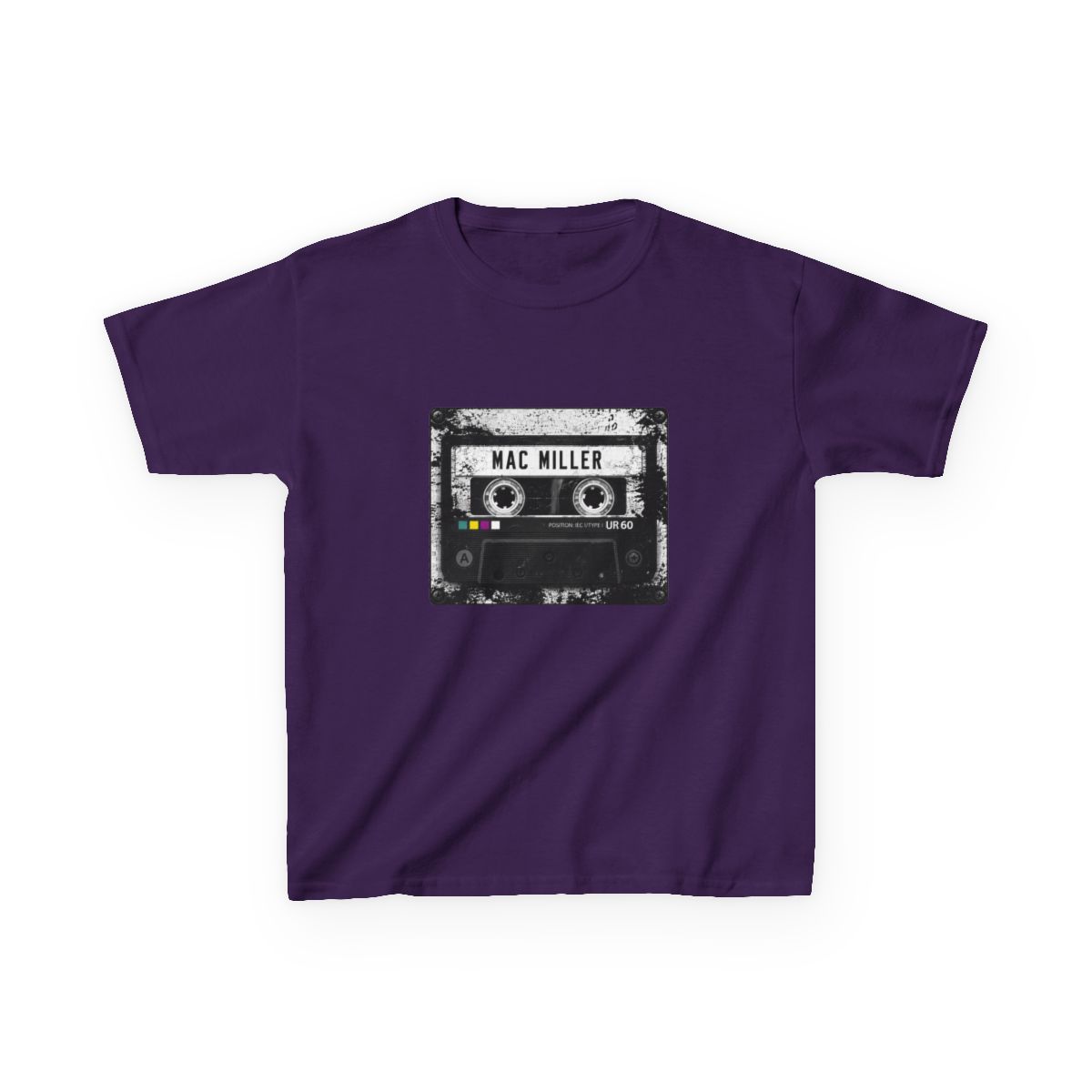 classic cassette - mac miller Kids T-Shirt - alternate angle 5, merchandise