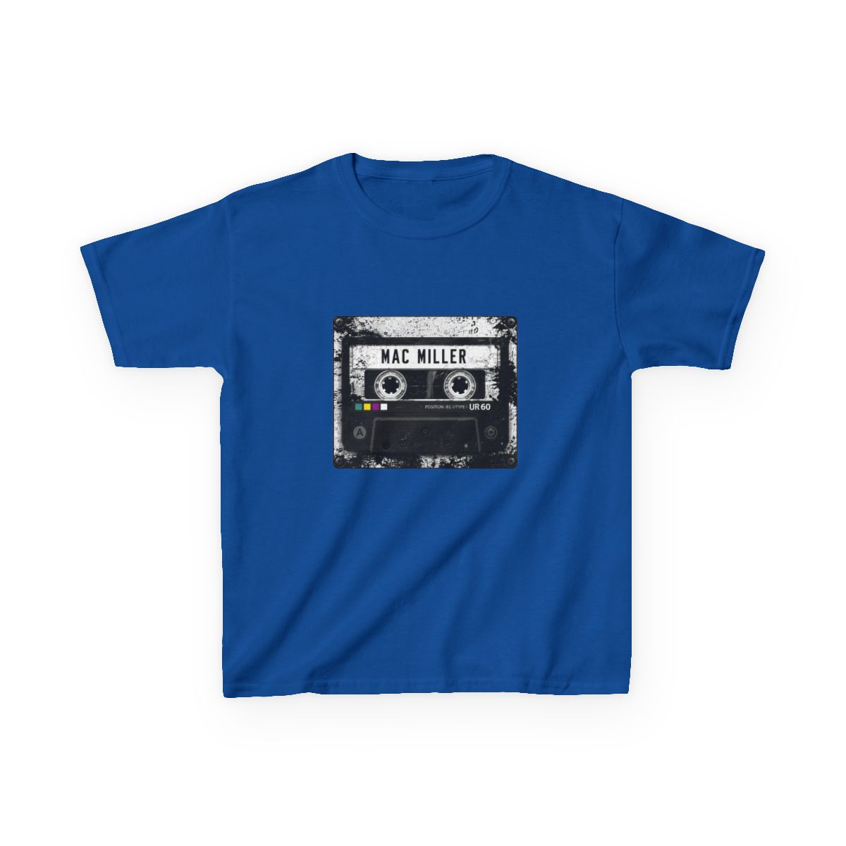 classic cassette - mac miller Kids T-Shirt - alternate angle 3, merchandise