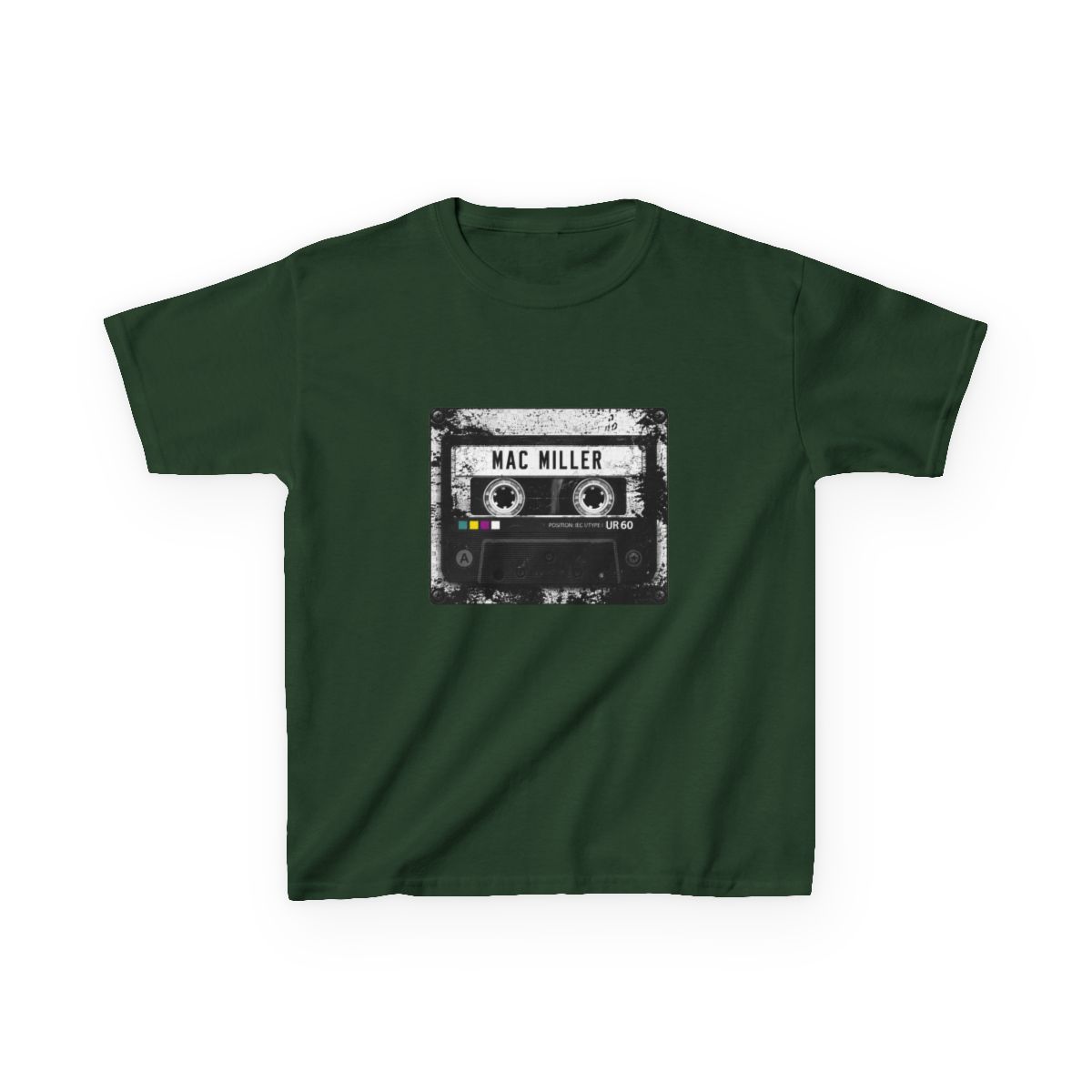 classic cassette - mac miller Kids T-Shirt - alternate angle 4, merchandise