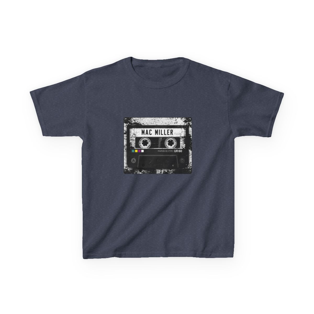 classic cassette - mac miller Kids T-Shirt - alternate angle 4, merchandise
