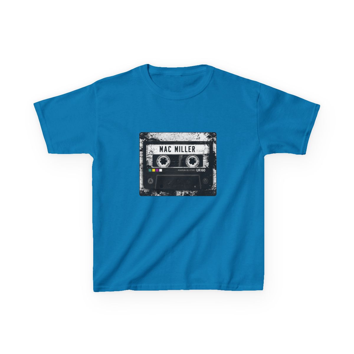 classic cassette - mac miller Kids T-Shirt - alternate angle 3, merchandise
