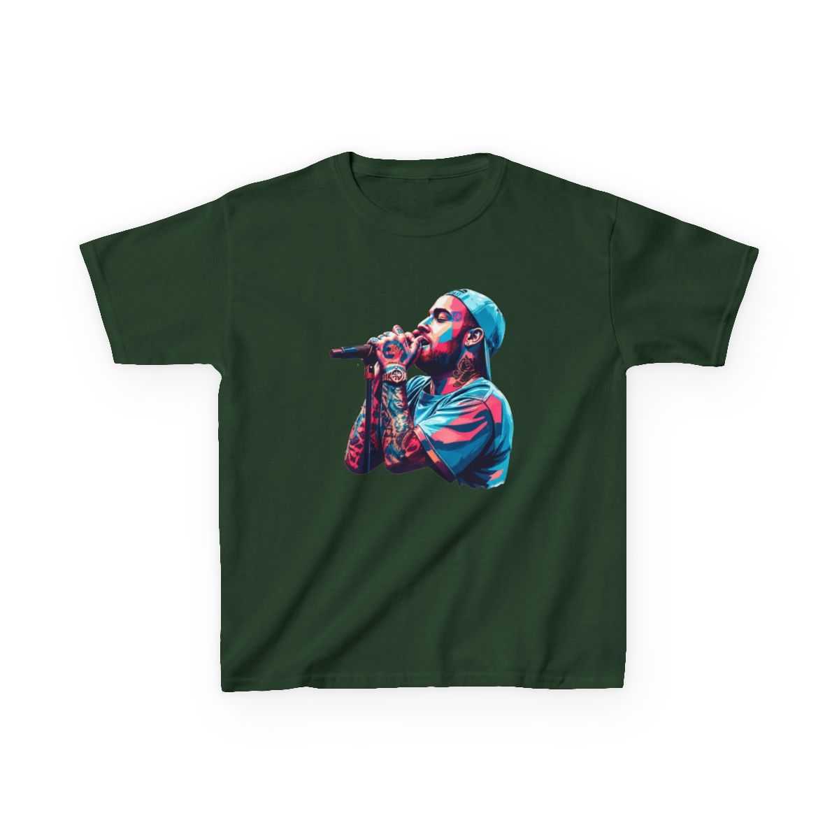 Mac Wpap Pop Art Miller - rapper Kids T-Shirt | Mac Miller - Official T-Shirts merchandise